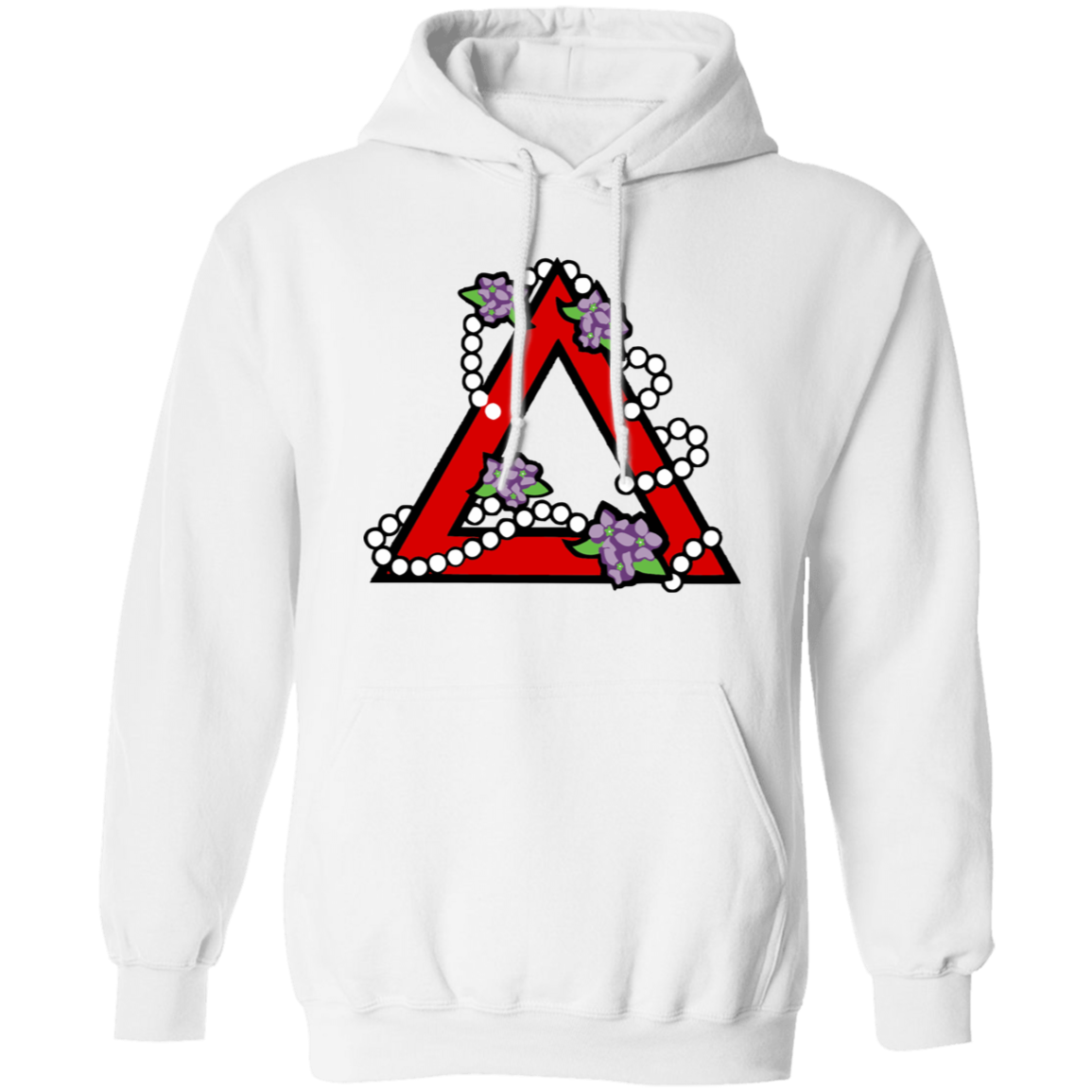 Delta Sigma Theta Hoodie Paraphernalia Screen Printed Unisex