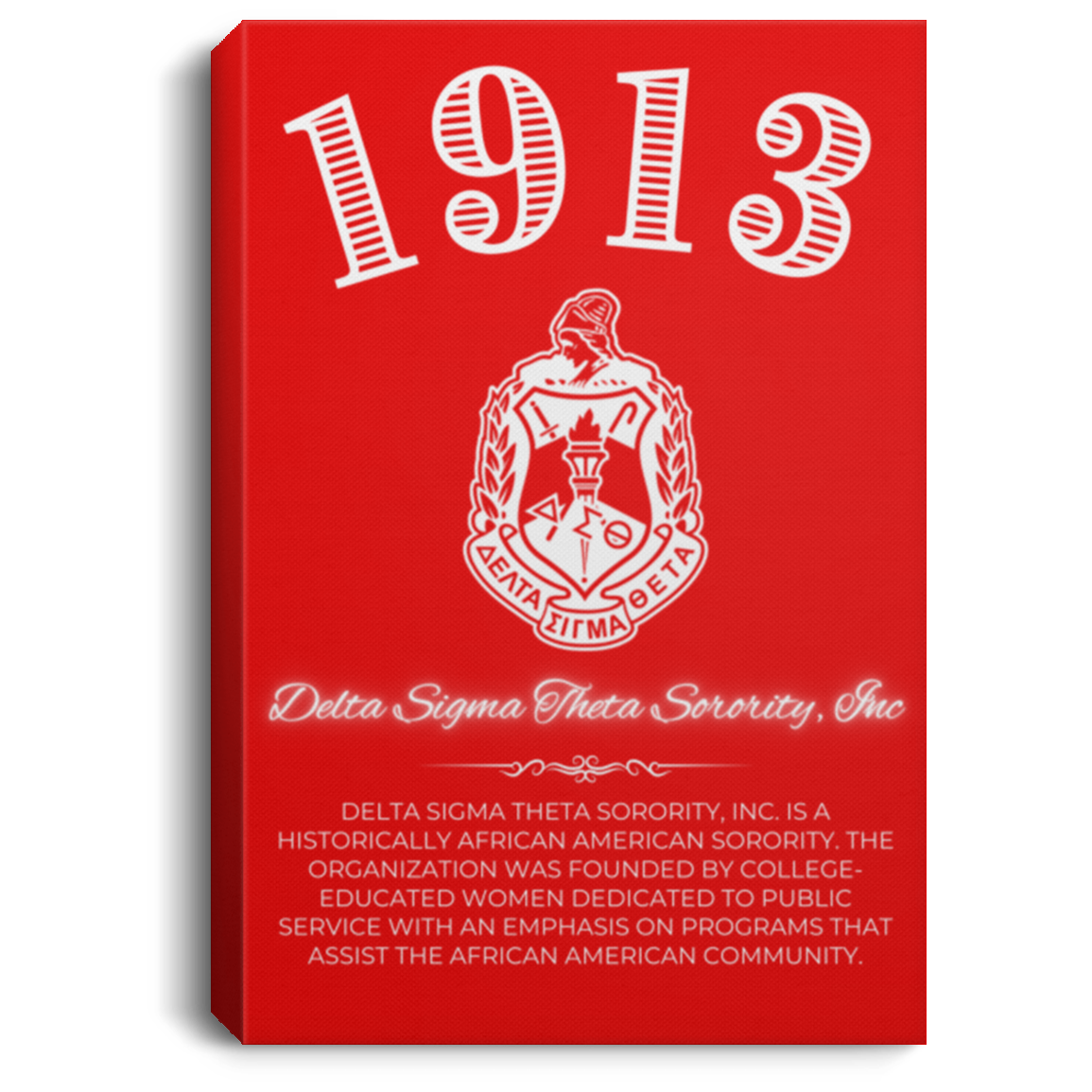Delta Sigma Theta Canvas