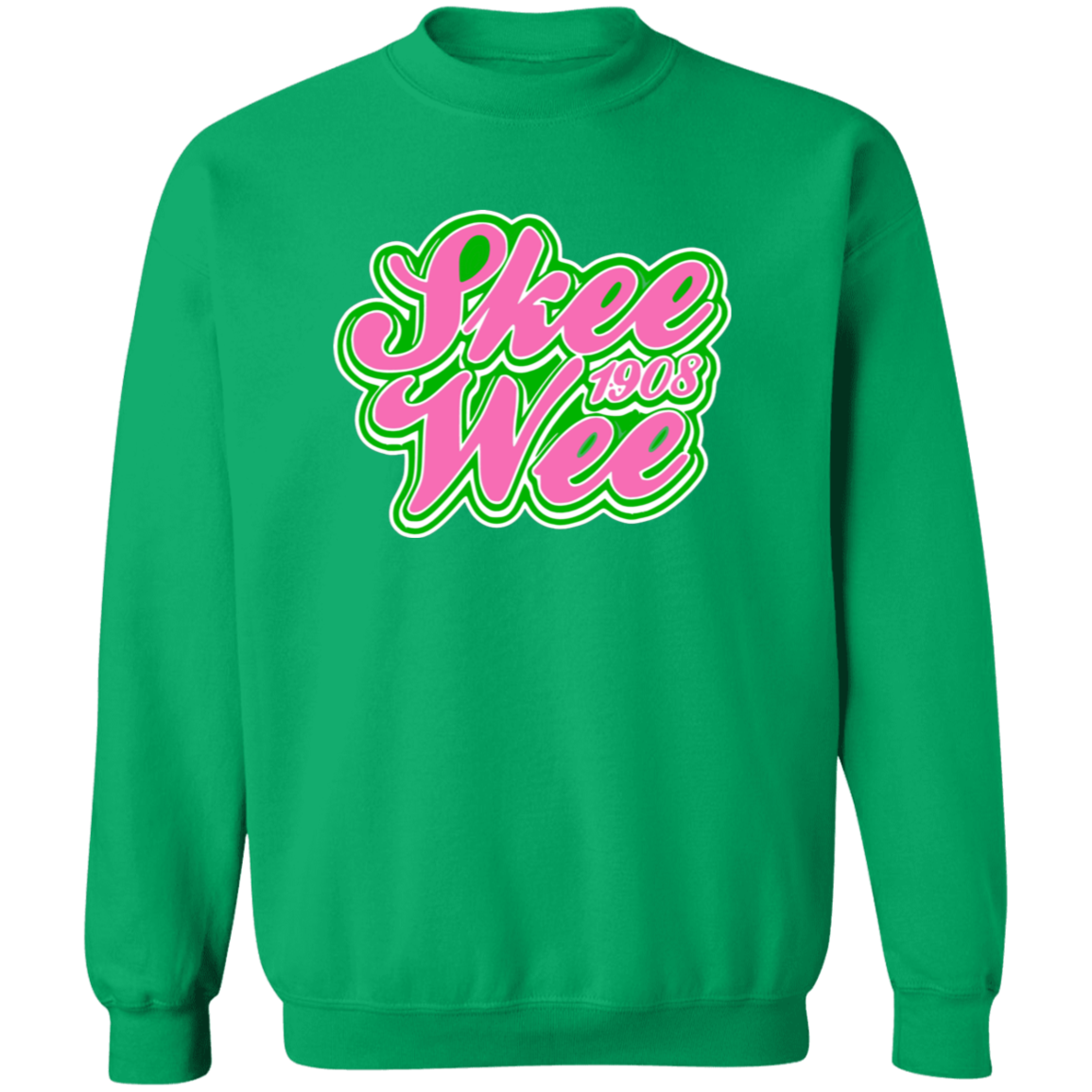 Alpha Kappa Alpha Screen Printed Crewneck Sweatshirt