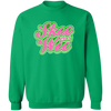 Alpha Kappa Alpha Screen Printed Crewneck Sweatshirt