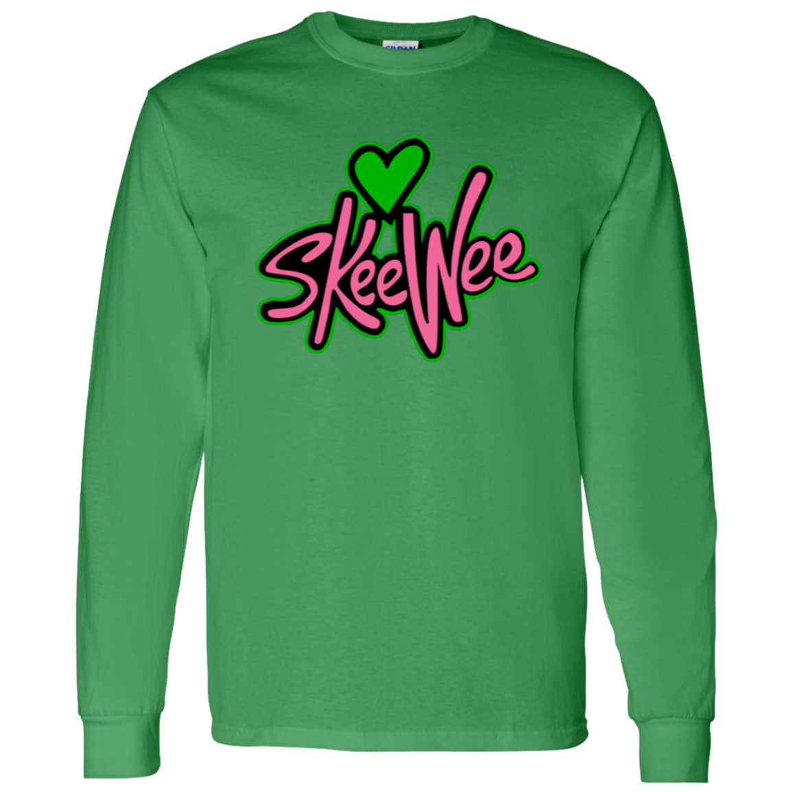 Alpha Kappa Alpha Screen Printed Long Sleeve