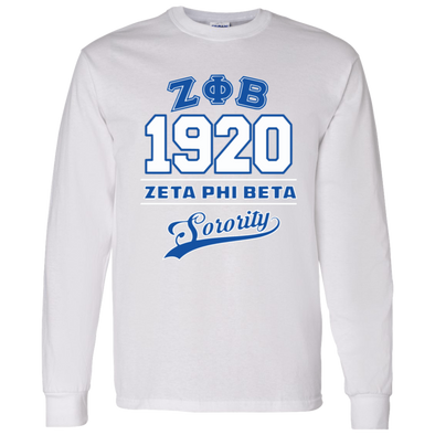 Zeta Phi Beta Sorority LS T-Shirt