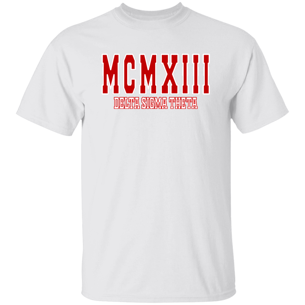 Delta Sigma Theta T-Shirt Paraphernalia Screen Printed Unisex