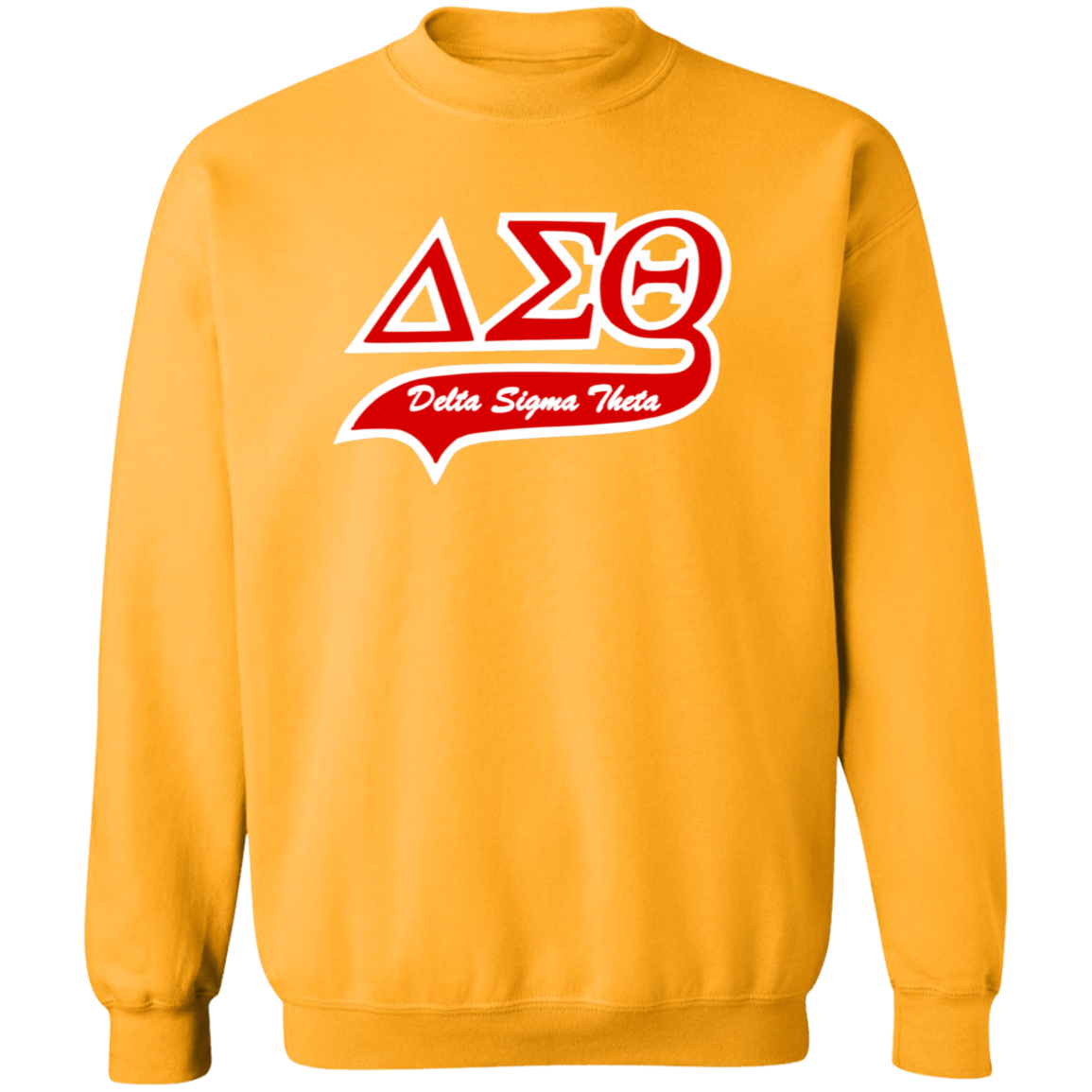 Delta Sigma Theta Sweatshirt Paraphernalia Screen Printed Unisex