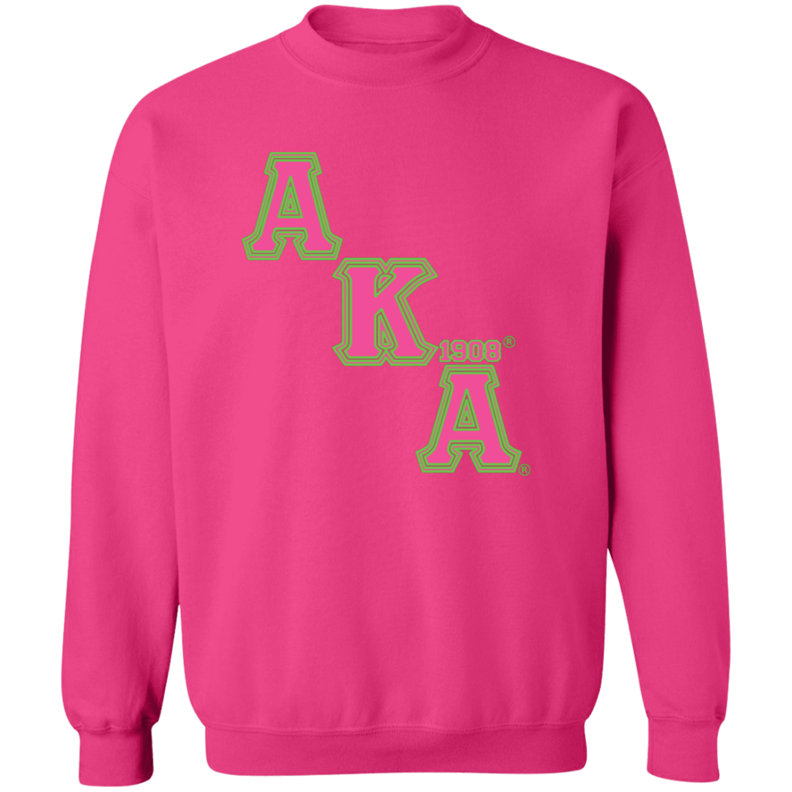 Alpha Kappa Alpha Crewneck Pullover Sweatshirt