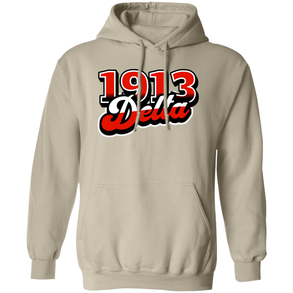 Delta Sigma Theta Hoodie Paraphernalia Screen Printed Unisex