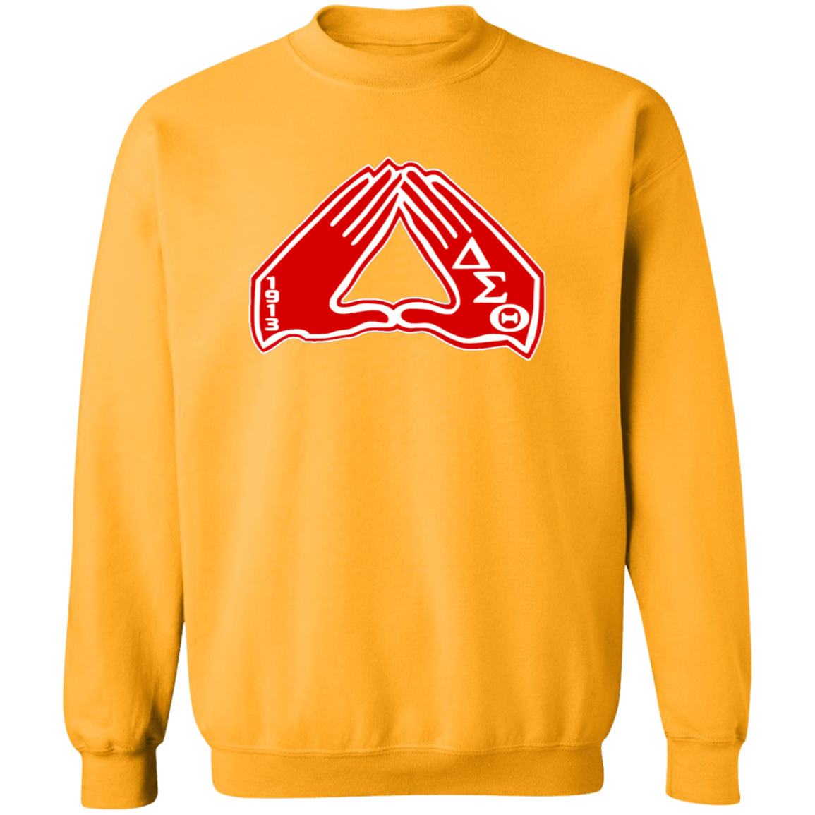 Delta Sigma Theta Sweatshirt Paraphernalia Screen Printed Unisex
