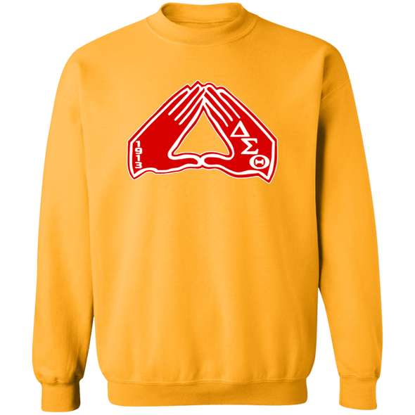 Delta Sigma Theta Sweatshirt Paraphernalia Screen Printed Unisex