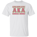Alpha Kappa Alpha Screen Printed T-Shirt