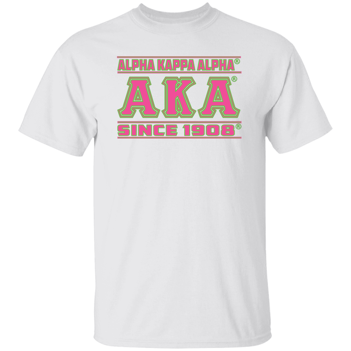 Alpha Kappa Alpha Screen Printed T-Shirt