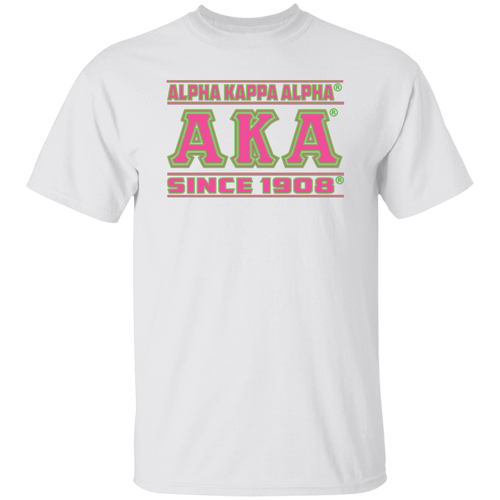 Alpha Kappa Alpha Screen Printed T-Shirt