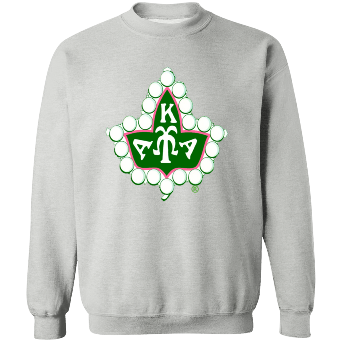 Alpha Kappa Alpha Crewneck Pullover Sweatshirt