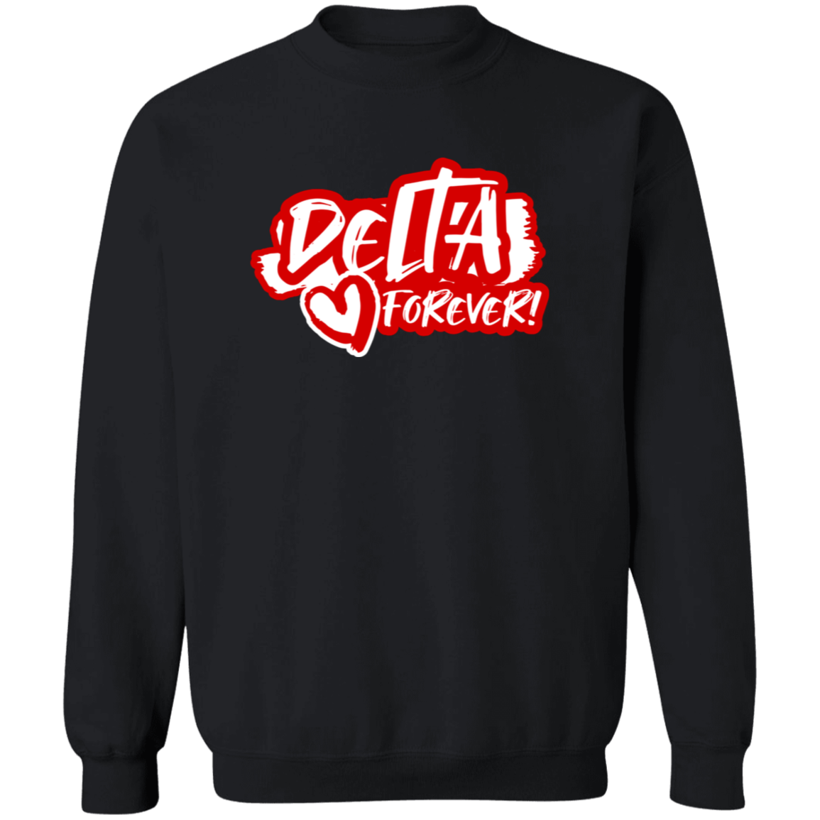 Delta Sigma Theta Sweatshirt Paraphernalia Screen Printed Unisex