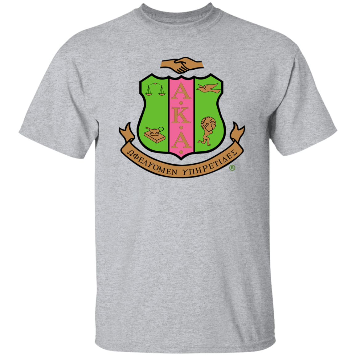 Alpha Kappa Alpha Screen Printed T-Shirt
