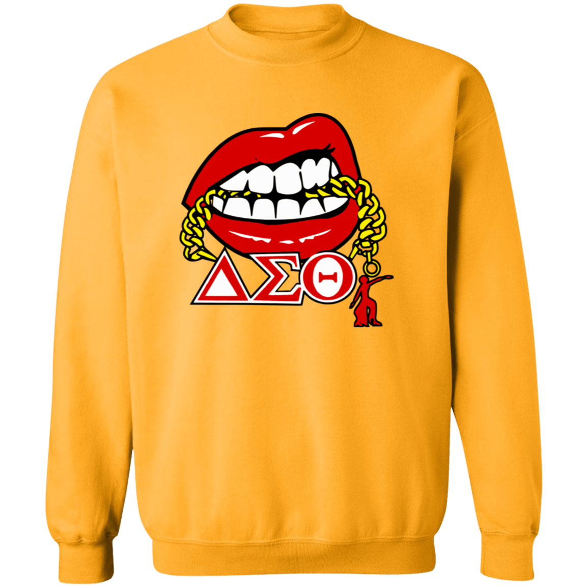 Delta Sigma Theta Sweatshirt Paraphernalia Screen Printed Unisex