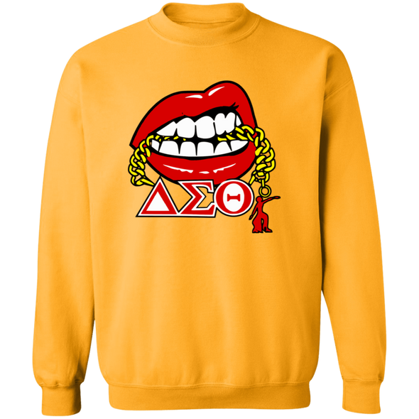 Delta Sigma Theta Sweatshirt Paraphernalia Screen Printed Unisex