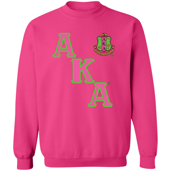 Alpha Kappa Alpha Crewneck Pullover Sweatshirt