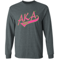 Alpha Kappa Alpha Screen Printed Long Sleeve