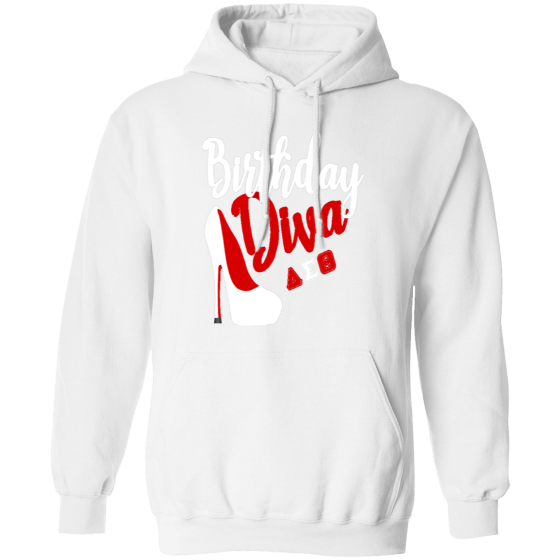 Delta Sigma Theta Hoodie Paraphernalia Screen Printed Unisex