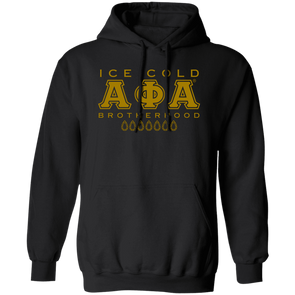 Alpha Phi Alpha Black Ice Collection Hoodie Ed. 4 - My Greek Letters