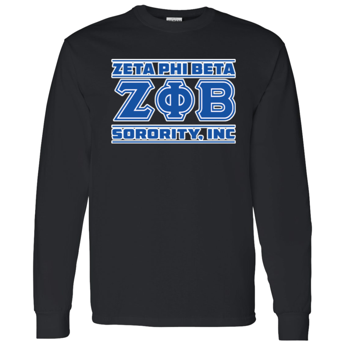 Zeta Phi Beta Sorority LS T-Shirt