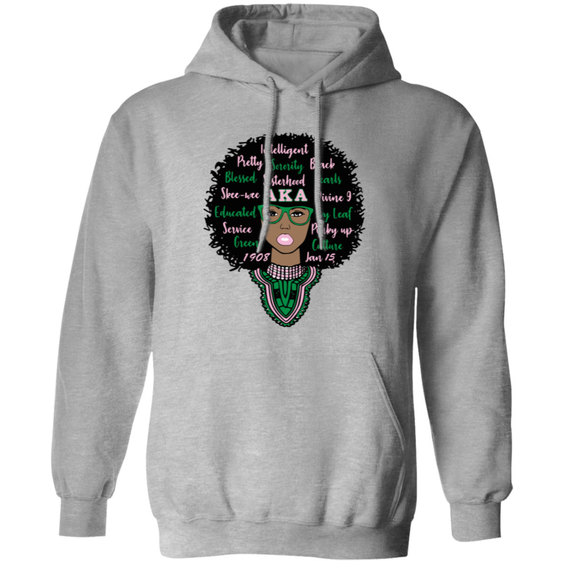 Alpha Kappa Alpha Pullover Hoodie