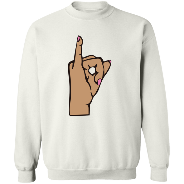 Alpha Kappa Alpha Screen Printed Crewneck Sweatshirt