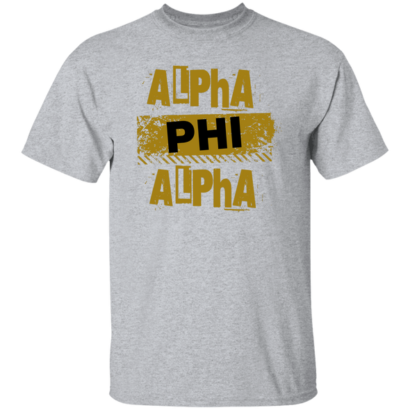 Alpha Phi Alpha Fraternity T-Shirt - My Greek Letters