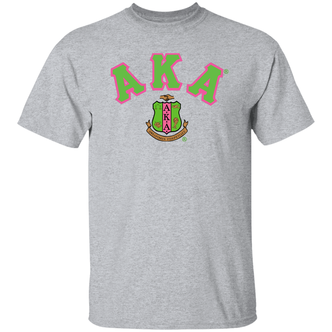 Alpha Kappa Alpha Screen Printed T-Shirt