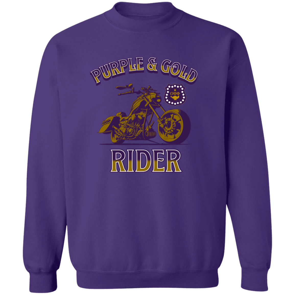 Omega Psi Phi Purple Reign Collection Sweatshirt