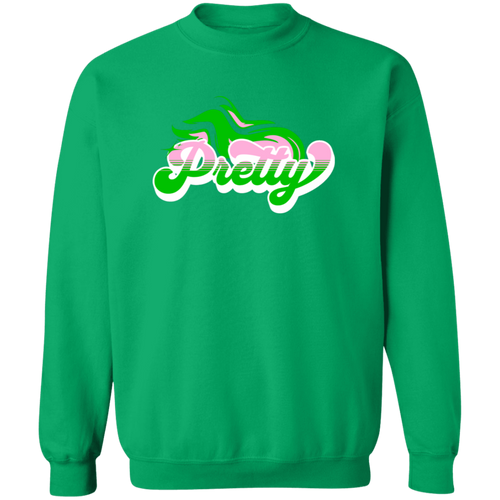Alpha Kappa Alpha Crewneck Pullover Sweatshirt - My Greek Letters