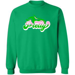 Alpha Kappa Alpha Crewneck Pullover Sweatshirt - My Greek Letters