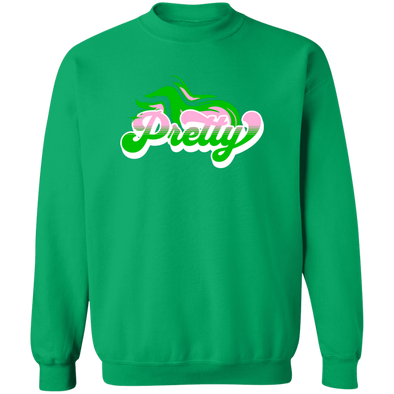 Alpha Kappa Alpha Crewneck Pullover Sweatshirt - My Greek Letters