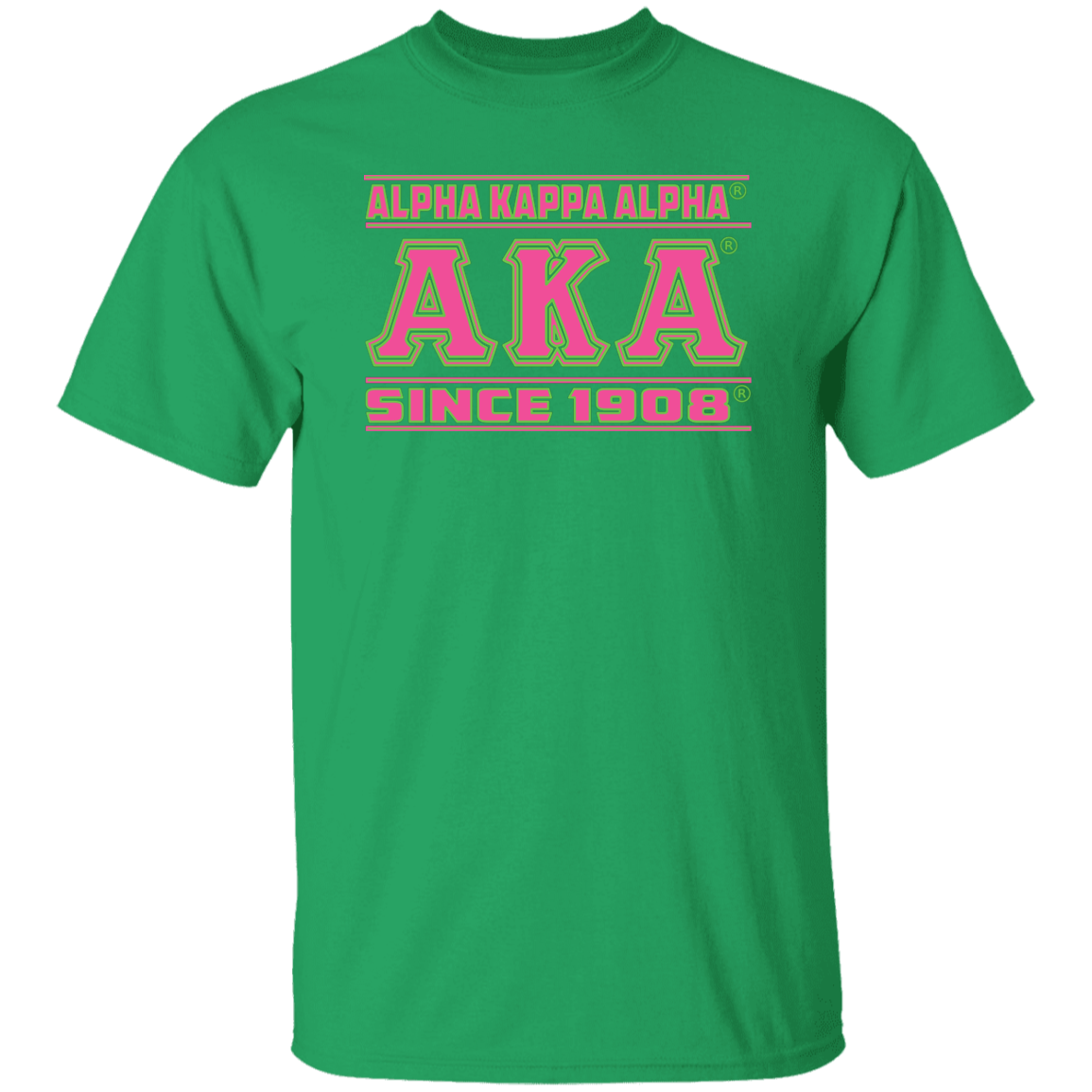 Alpha Kappa Alpha Screen Printed T-Shirt