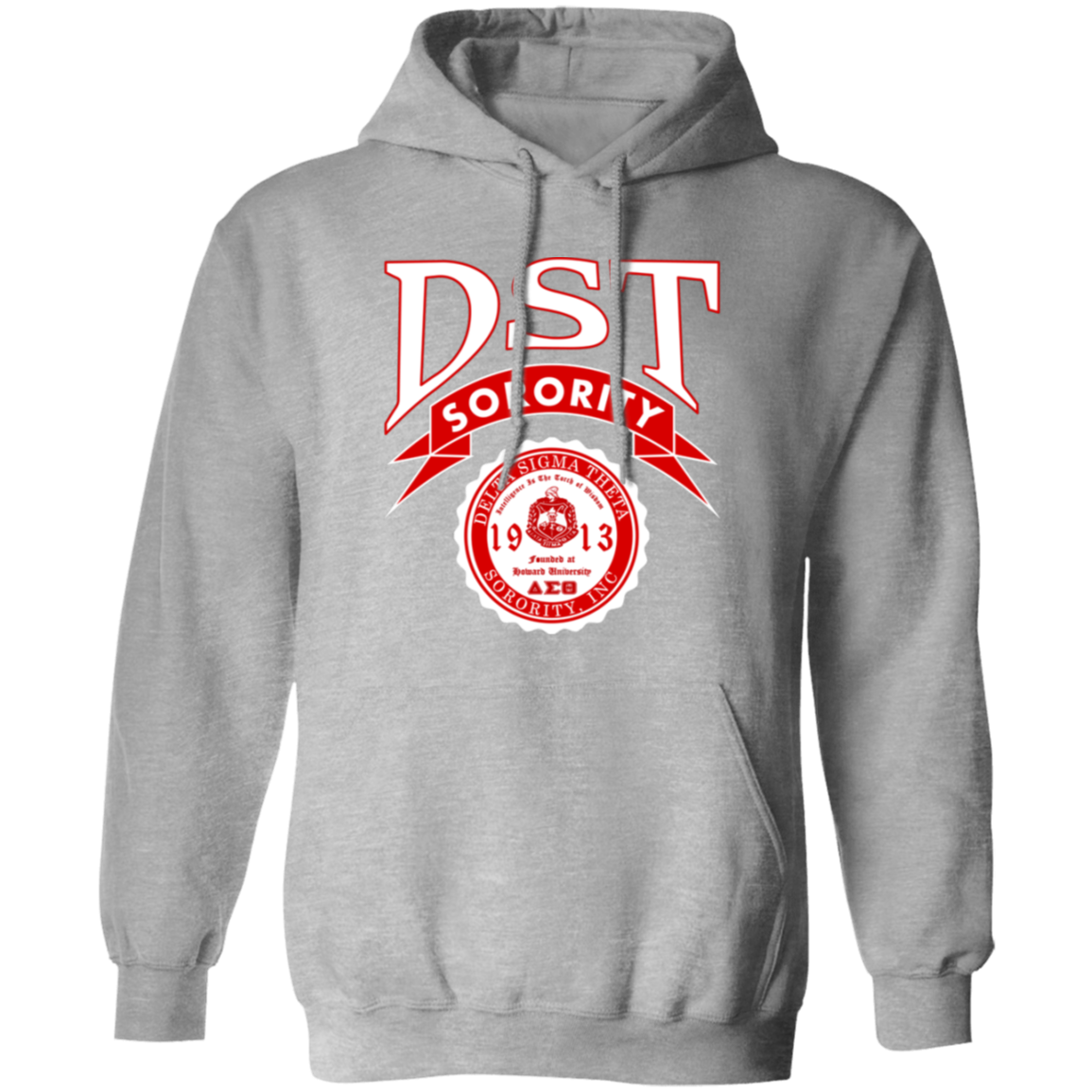Delta Sigma Theta Hoodie Paraphernalia Screen Printed Unisex