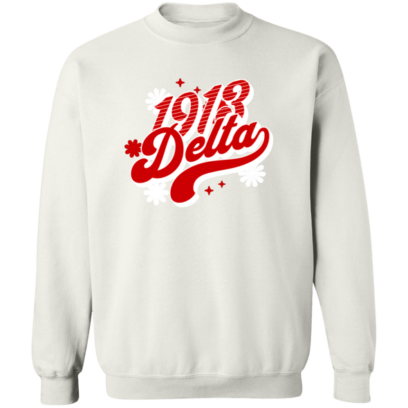 Delta Sigma Theta Sweatshirt Paraphernalia Screen Printed Unisex