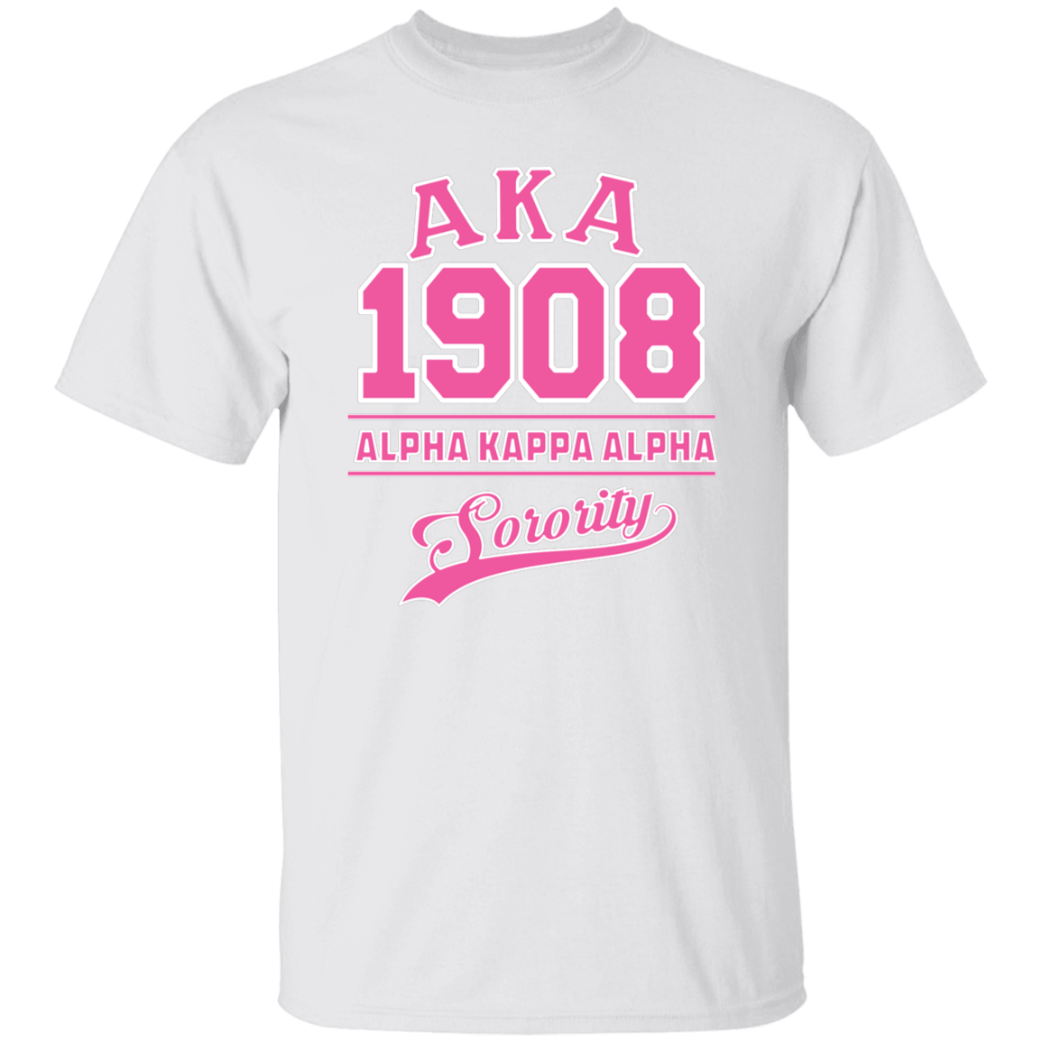 Alpha Kappa Alpha Screen Printed T-Shirt