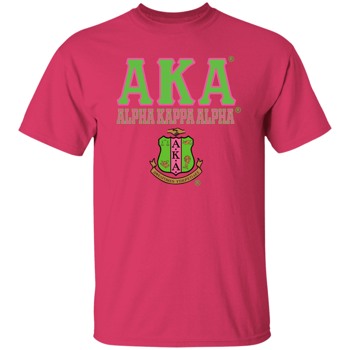 Alpha Kappa Alpha Screen Printed T-Shirt