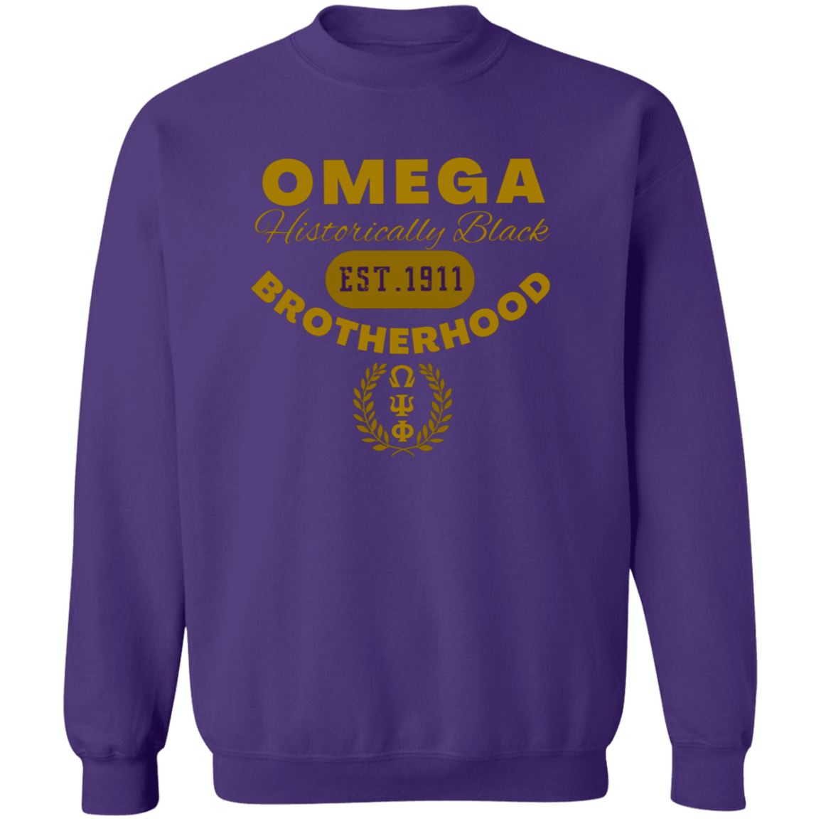 Omega Psi Phi Purple Reign Collection Sweatshirt