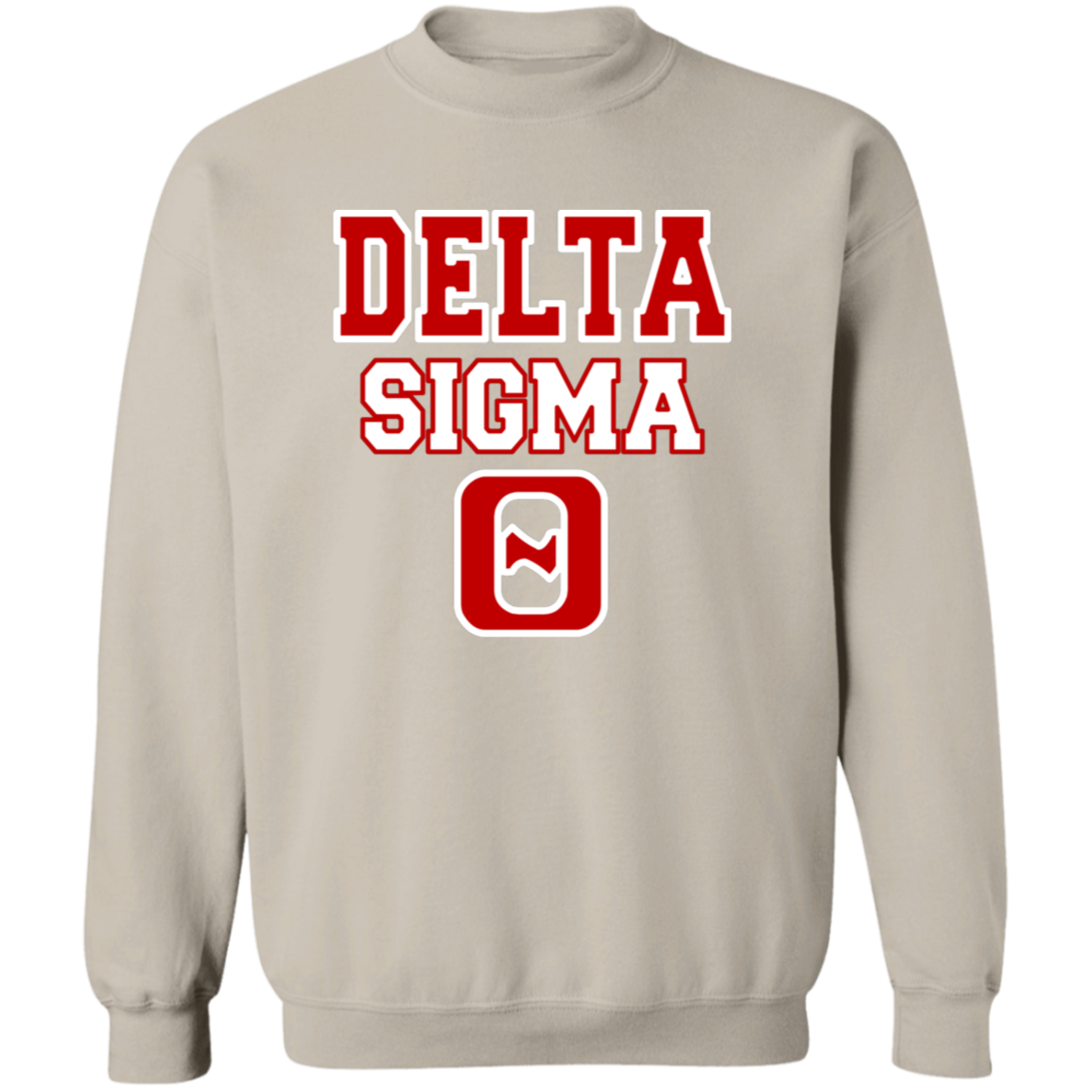 Delta Sigma Theta Sweatshirt Paraphernalia Screen Printed Unisex