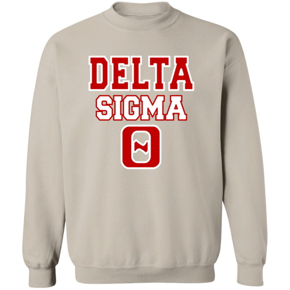 Delta Sigma Theta Sweatshirt Paraphernalia Screen Printed Unisex