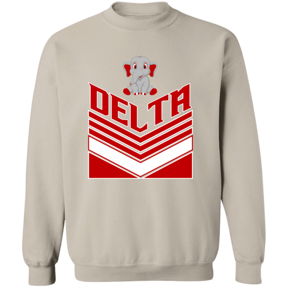 Delta Sigma Theta Sweatshirt Paraphernalia Screen Printed Unisex