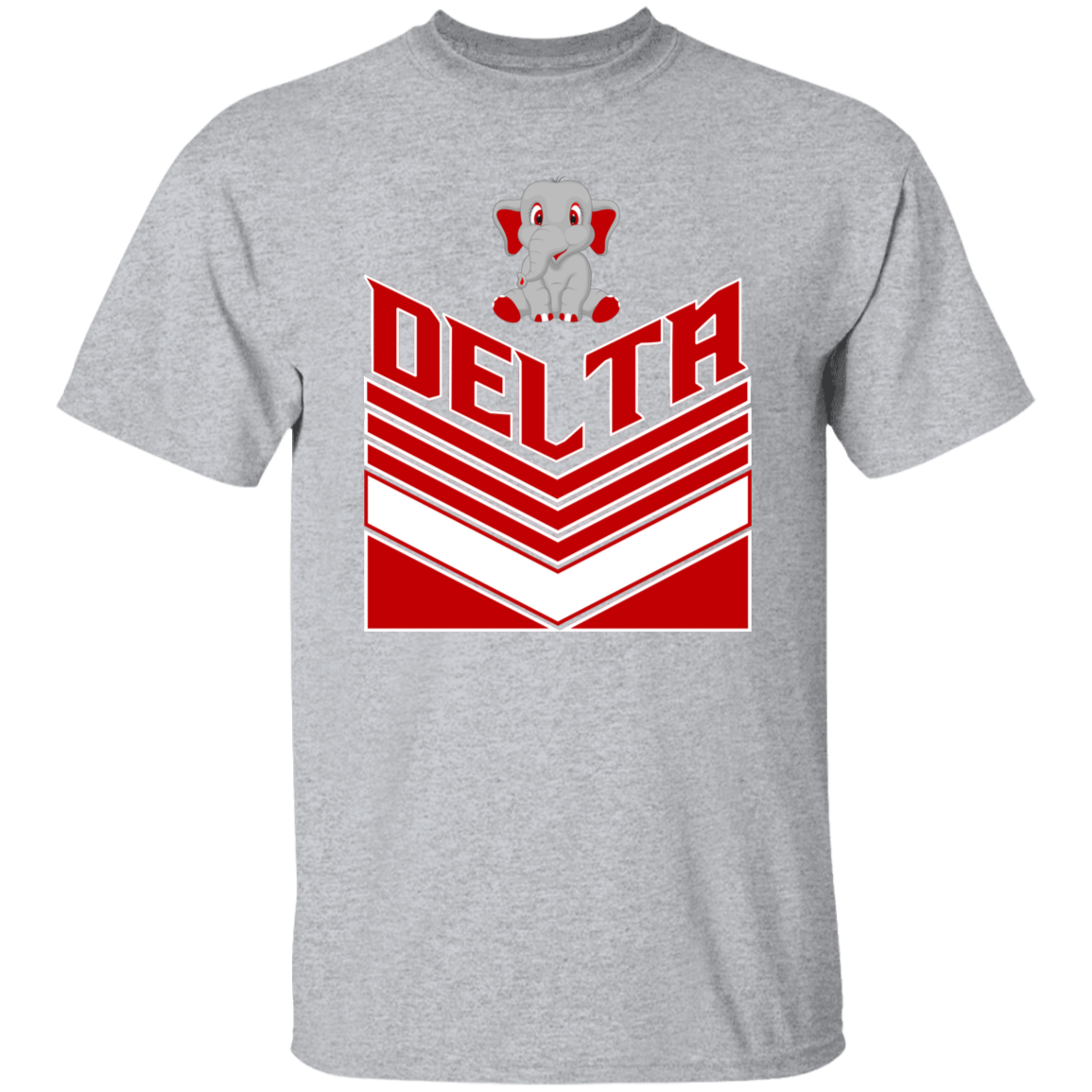 Delta Sigma Theta T-Shirt Paraphernalia Screen Printed Unisex