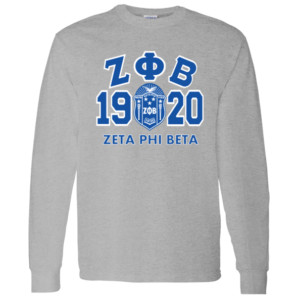 Zeta Phi Beta Sorority LS T-Shirt