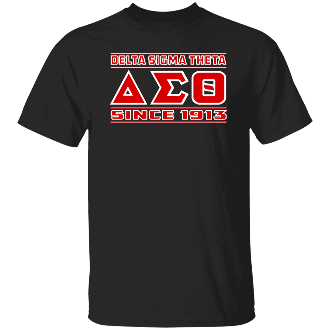 Delta Sigma Theta T-Shirt Paraphernalia Screen Printed Unisex