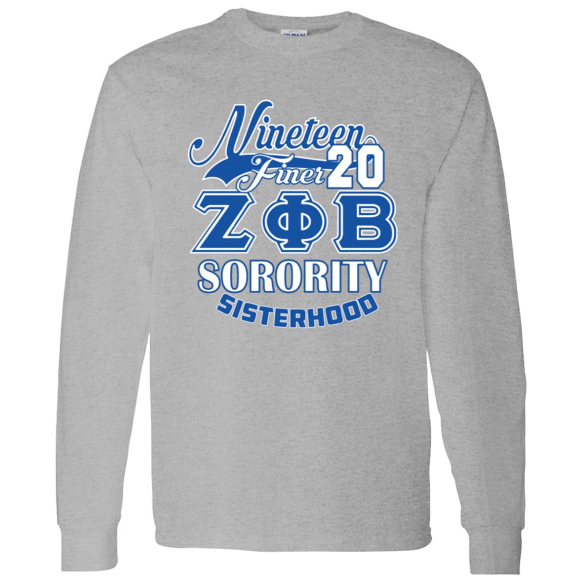 Zeta Phi Beta Sorority LS T-Shirt