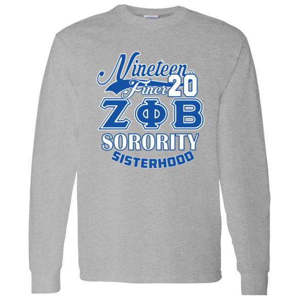 Zeta Phi Beta Sorority LS T-Shirt