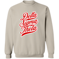 Delta Sigma Theta Sweatshirt Paraphernalia Screen Printed Unisex