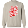 Delta Sigma Theta Sweatshirt Paraphernalia Screen Printed Unisex