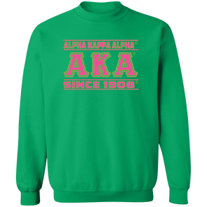 Alpha Kappa Alpha Crewneck Pullover Sweatshirt